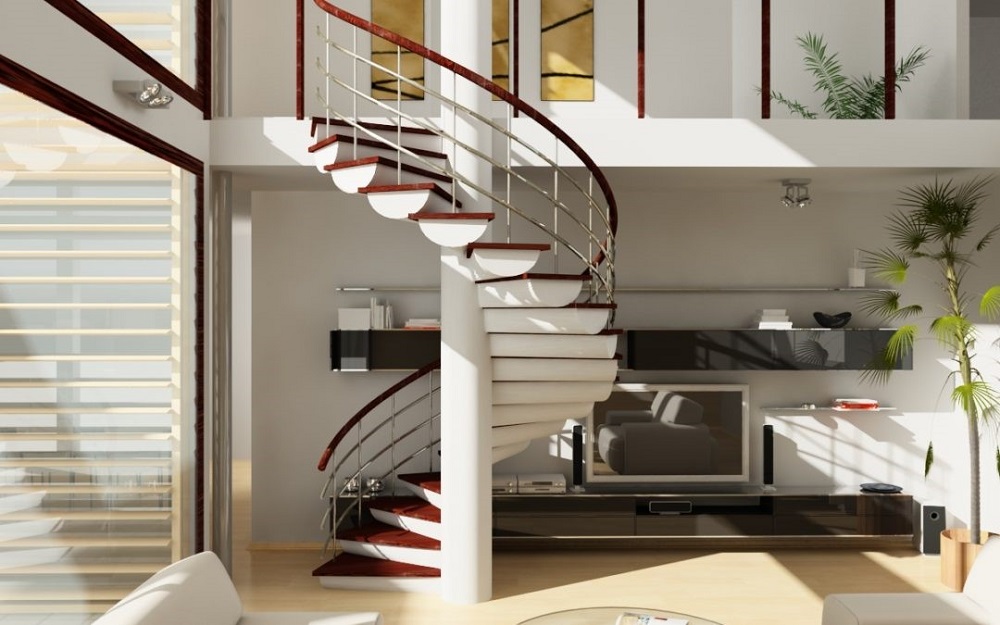 Плюсы и минусы металлических лестниц в жилых помещениях